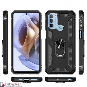 Sustiprintas dėklas 4in1 - juodas (Motorola Moto G41/G31) Sustiprintas dėklas 4in1 - juodas (Motorola Moto G41/G31)
